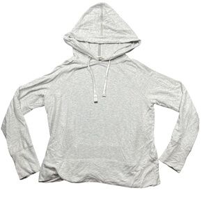 Athleta Medium Long Sleeve‎ Hoodie Thumb Holes Gray